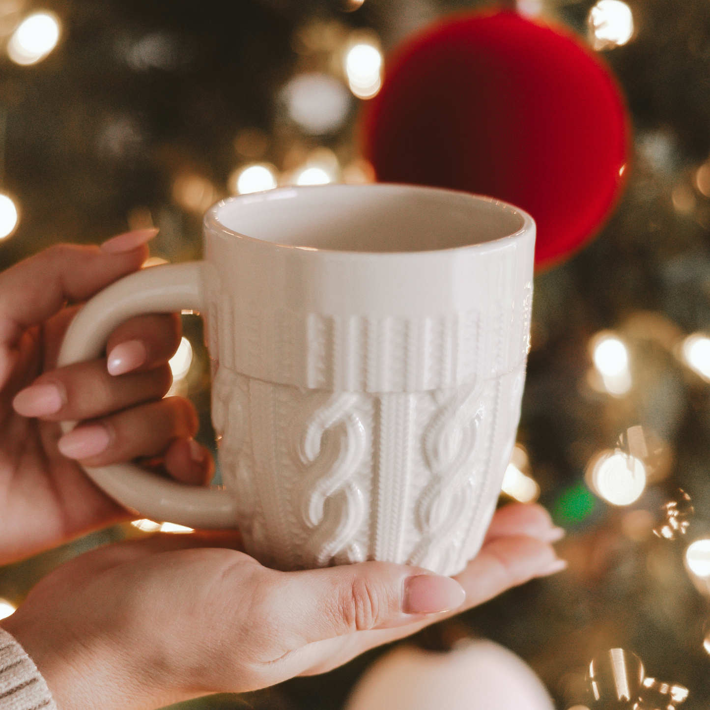 *NEW* Cream Sweater Coffee Mug - Christmas Decor & Gifts