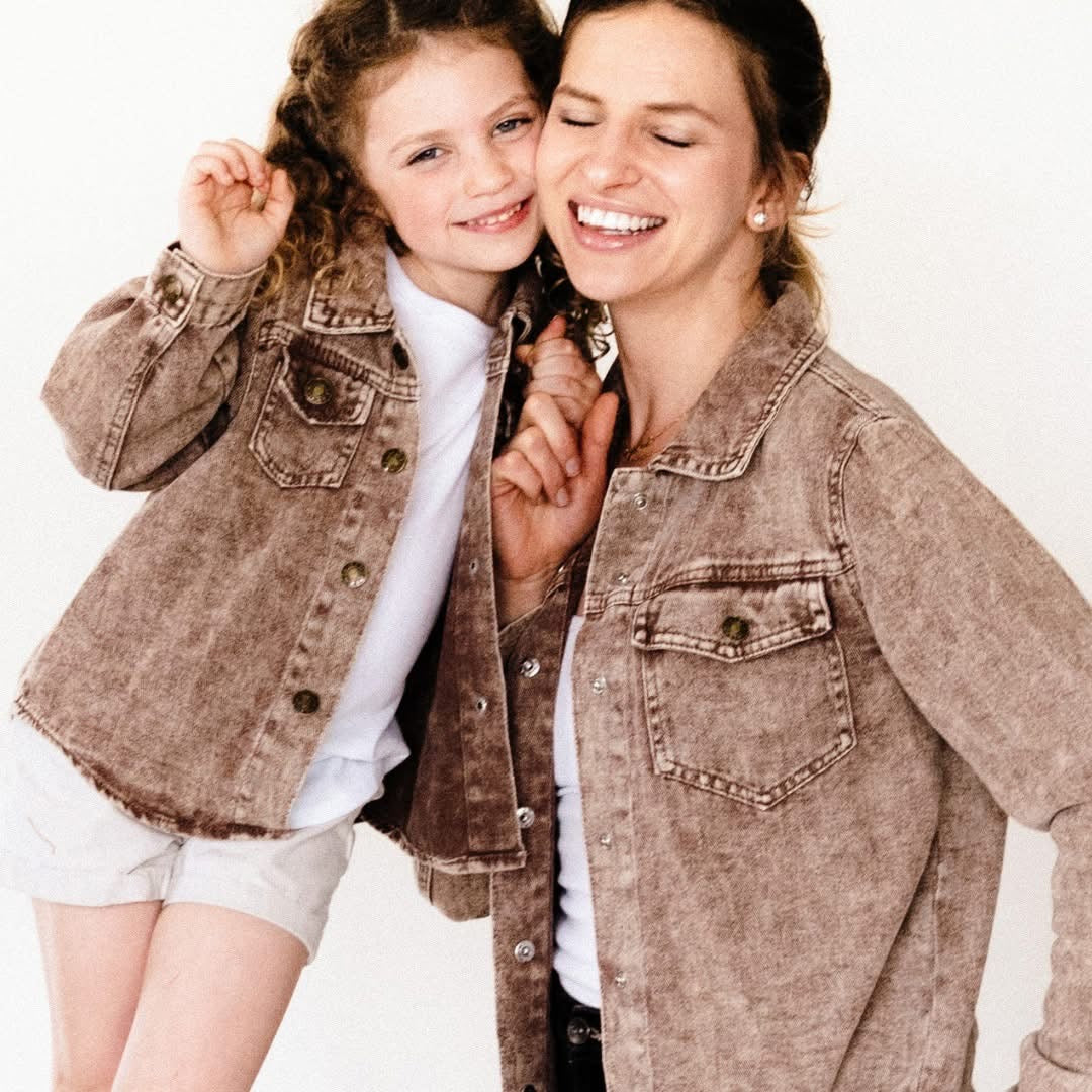 Brown Denim Jacket Baby