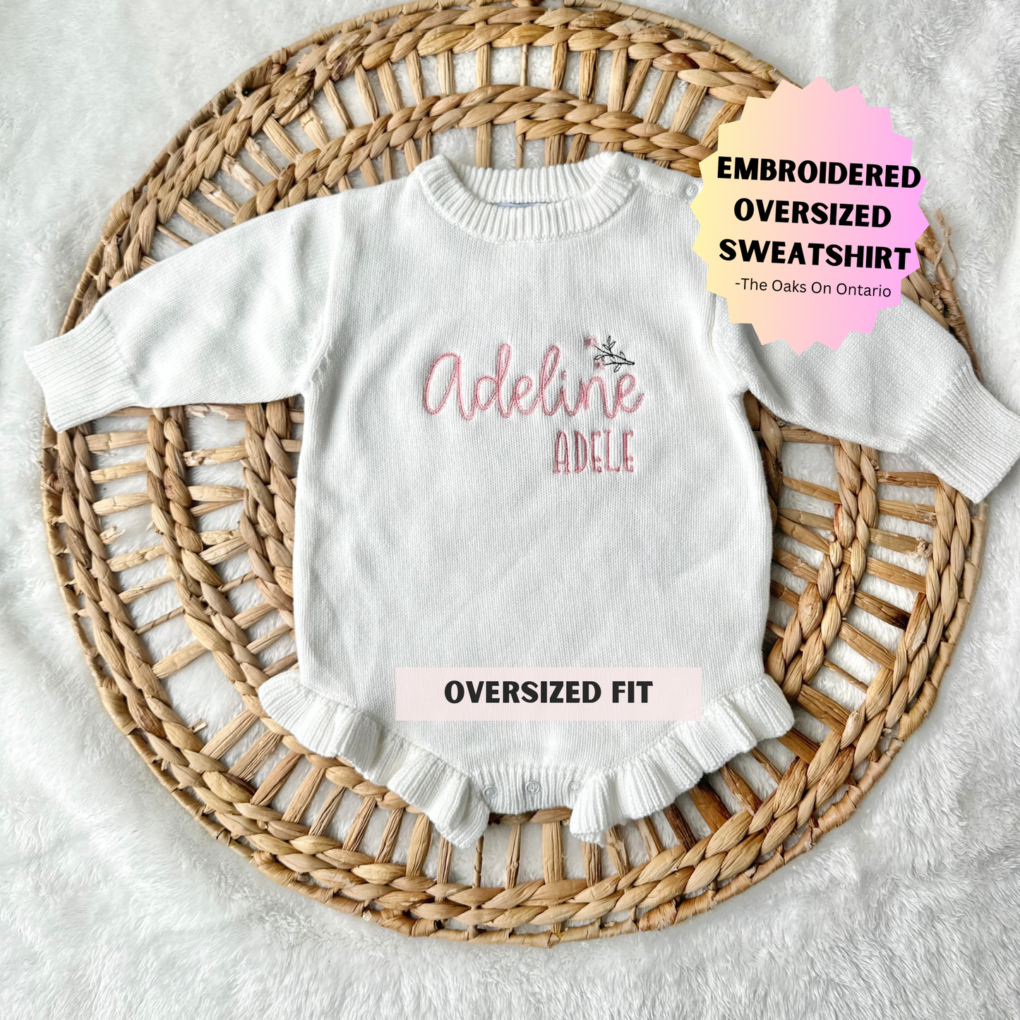 The Adaline - Knit Ruffle Romper